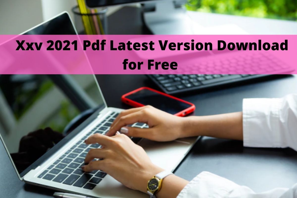 Xxv 2021 pdf