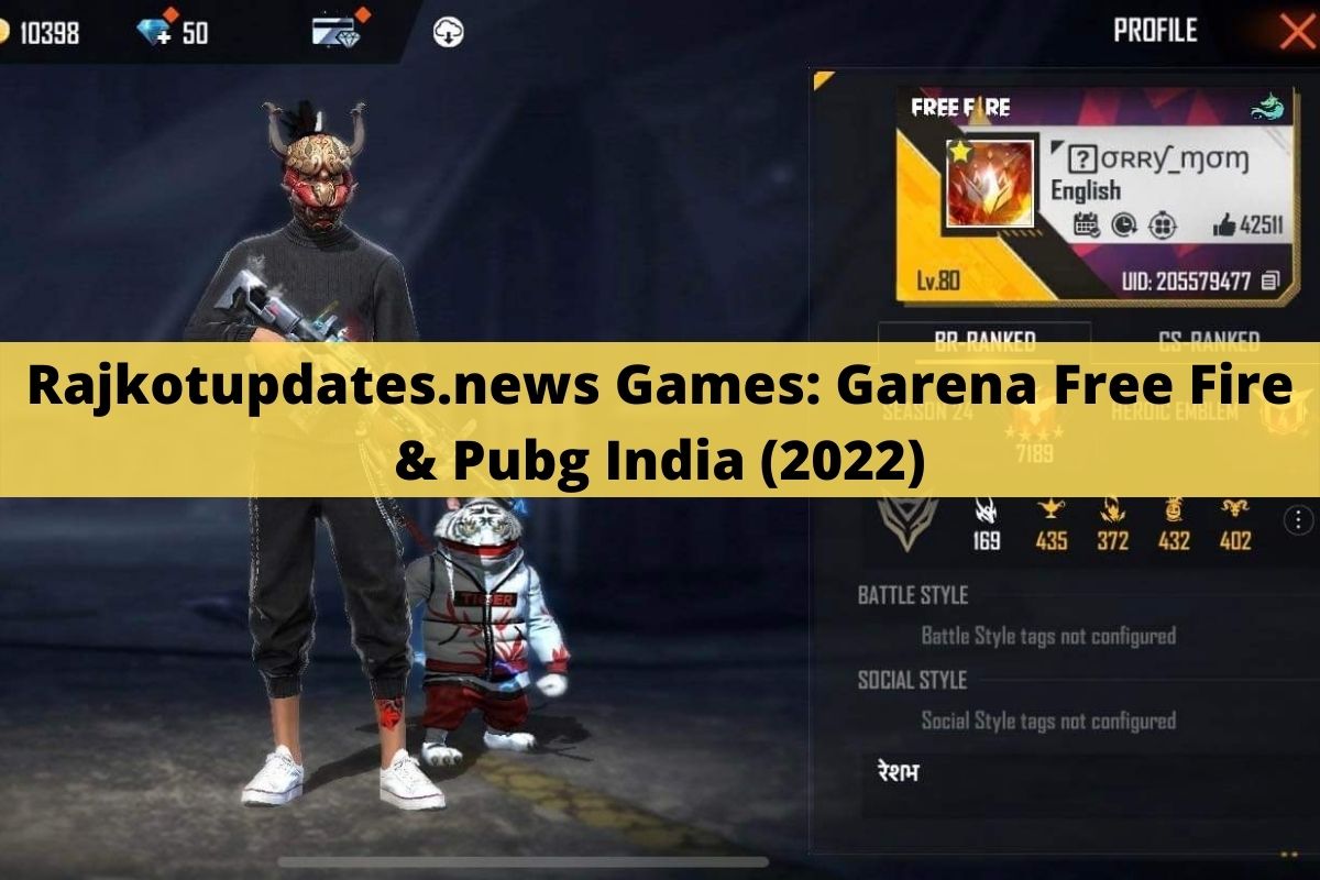 rajkotupdates.news games : garena free fire & pubg india