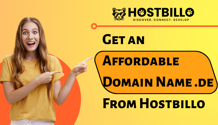 Get an Affordable Domain Name .de From Hostbillo